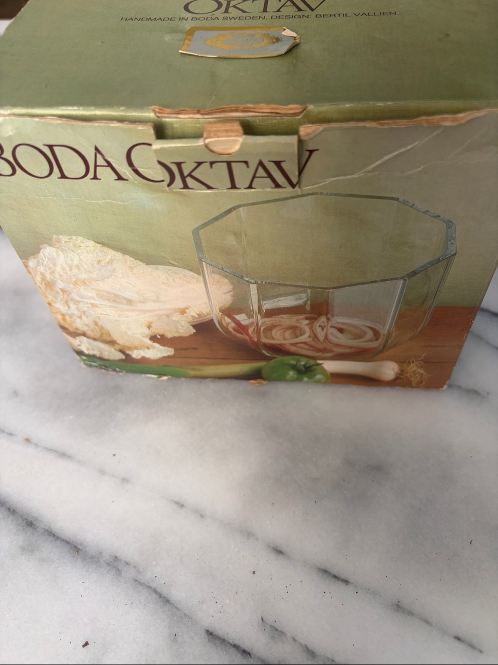 Boda Oktav Handmade Bertil Vallien Swedish Glass Bowl  Food -Entertaining